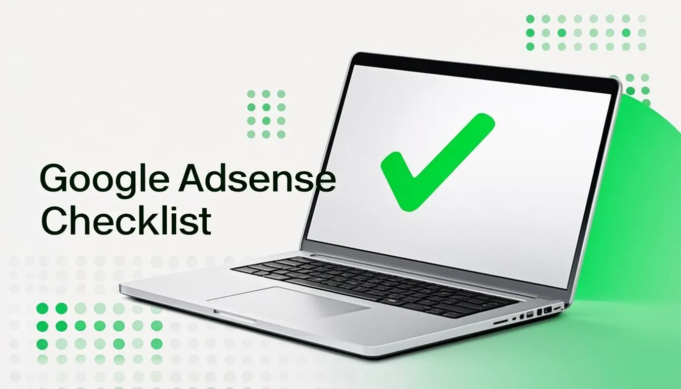 AdSense approval requirements checklist