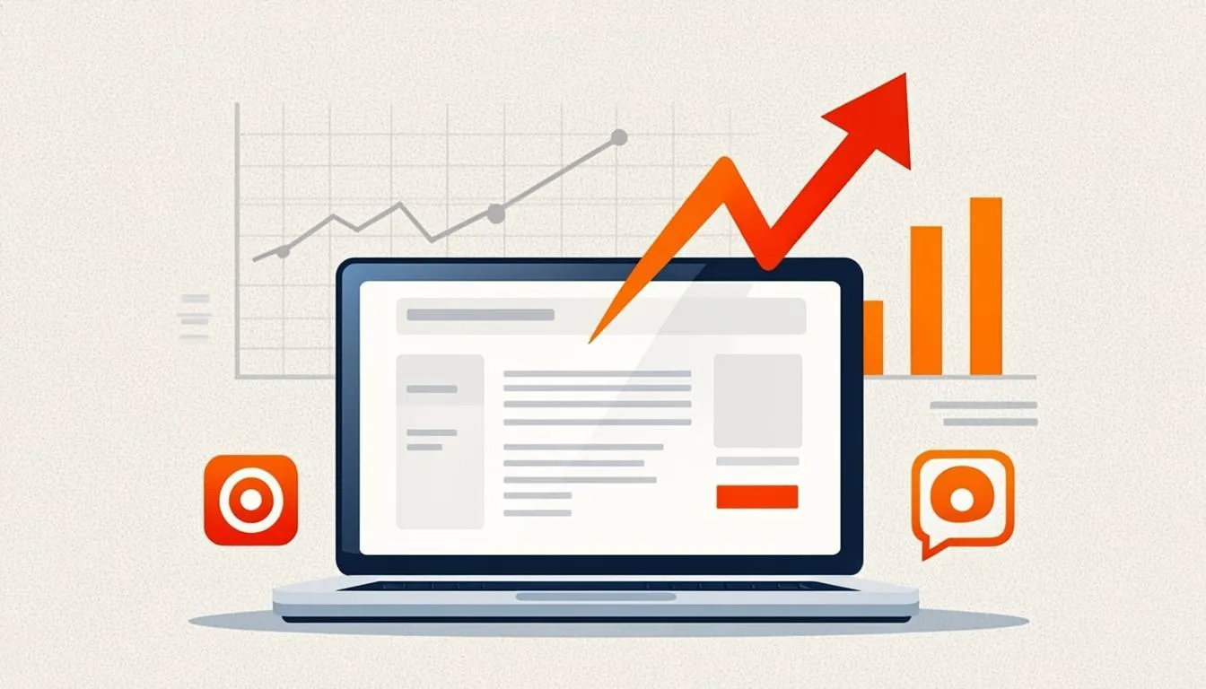 Blog traffic growth and email marketing