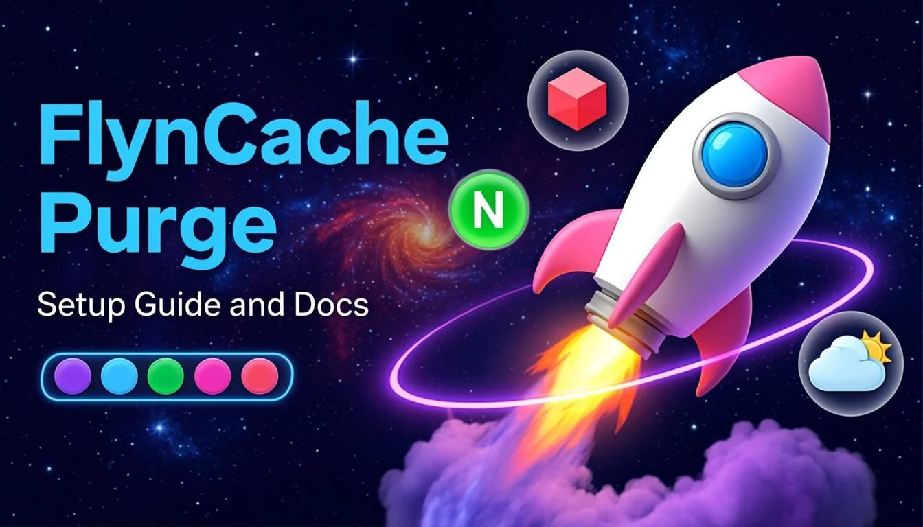 FlynCache Purge — Documentation, Setup Guide & Features